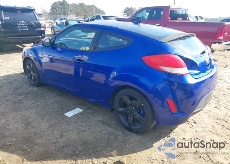 2014 Hyundai Veloster Base W/Black z USA, uszkodzony, nr VIN KMHTC6AD6EU203852